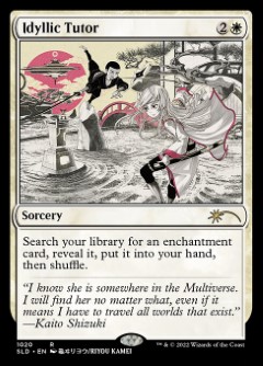 Idyllic Tutor Secret Lair Drop - Manga Art
